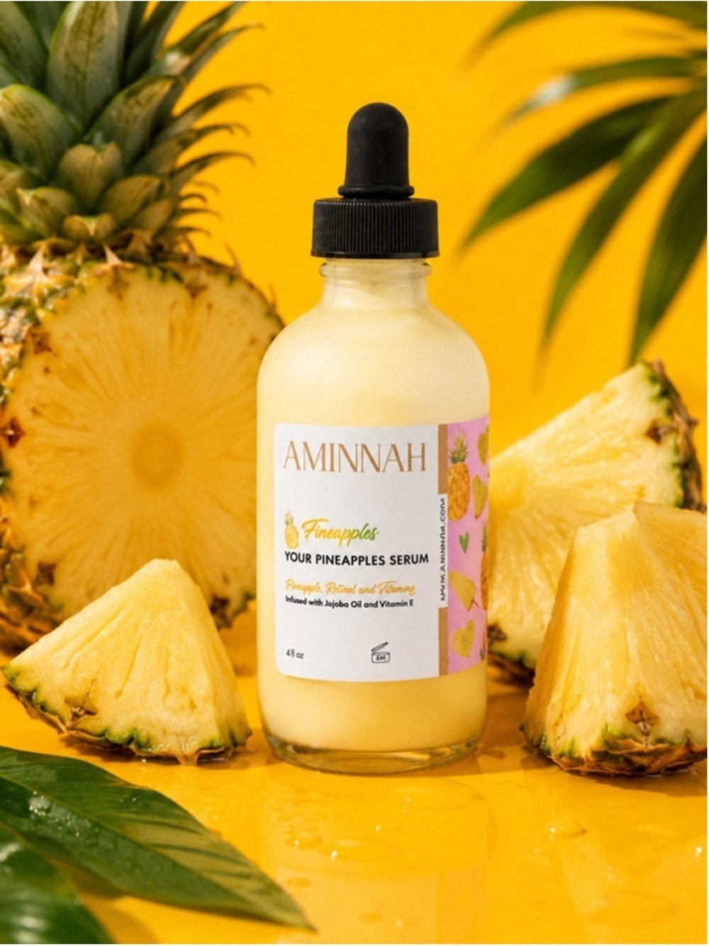 Aminnah Fineapples Boob Serum Firming & Hydrating Body Serum